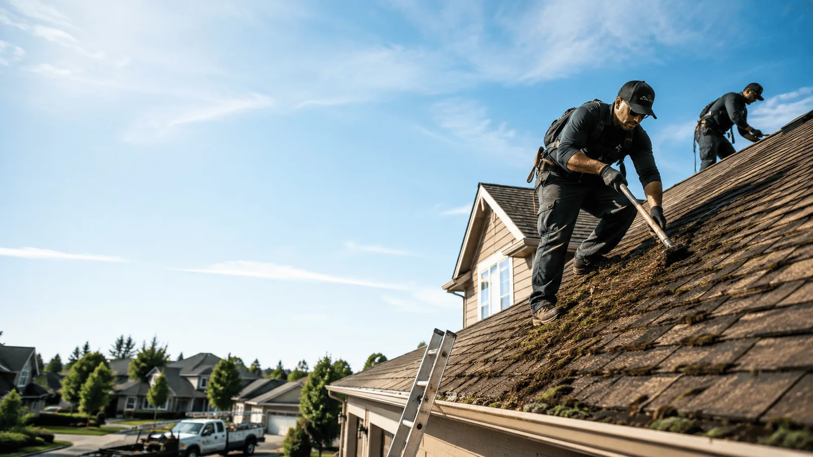 Roof Moss Removal in Milton, DE near me